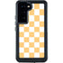 Yellow and White Checkerboard Galaxy S24 Waterproof Case